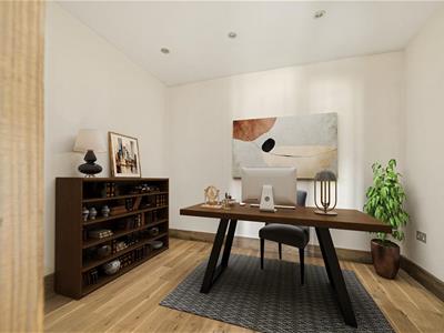 Study (Virtually Staged)